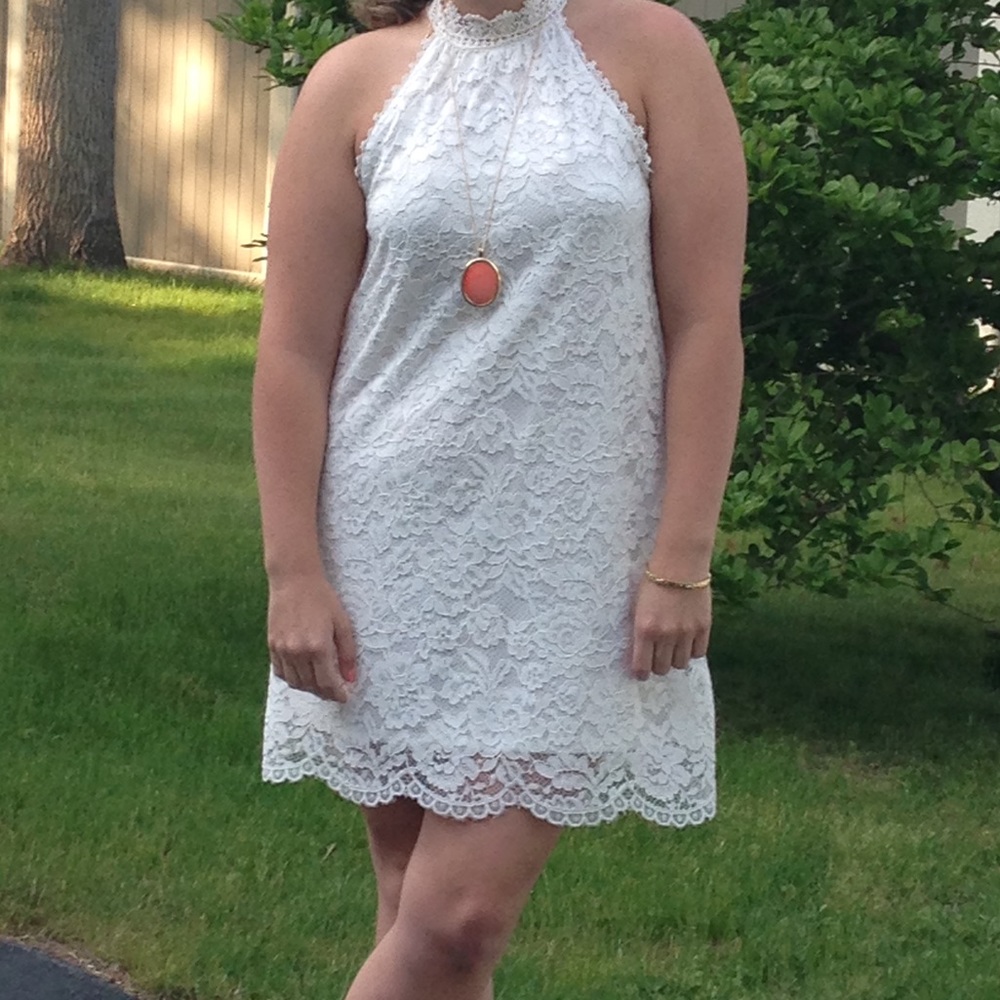 Lace Shift Dress